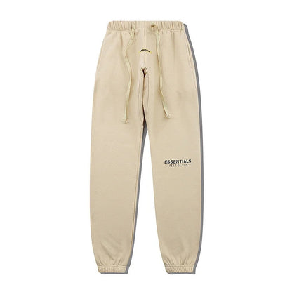 FW21 Reflective Font Hoodie / Pants / Set - Beige