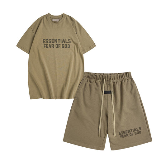 SS23 T-Shirt / Shorts / Set - Khaki