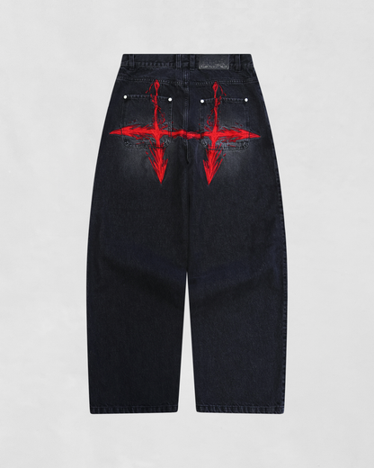 PIERCING BLOOD JEANS