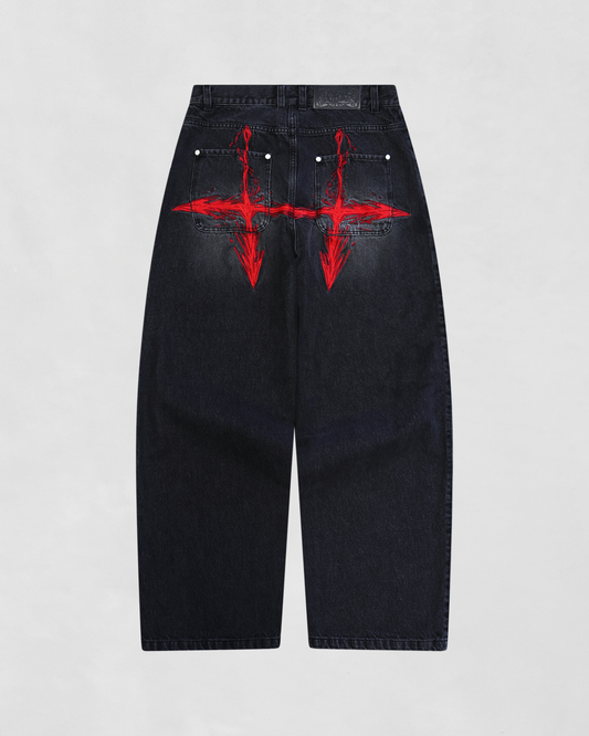 PIERCING BLOOD JEANS